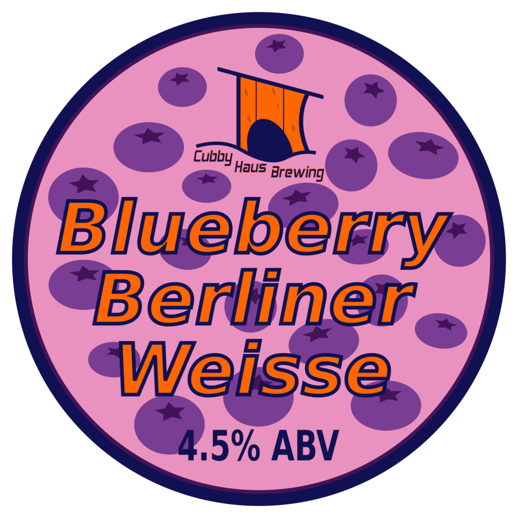 Blueberry Berliner Weisse decal