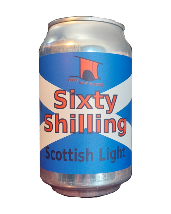 60 Shilling Scottish Light Ale can