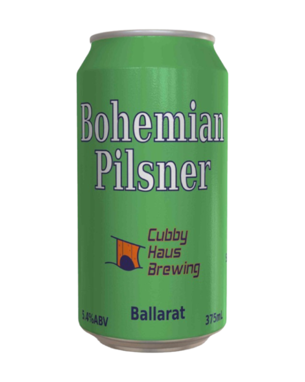 Bohemian Pilsner 375ml can