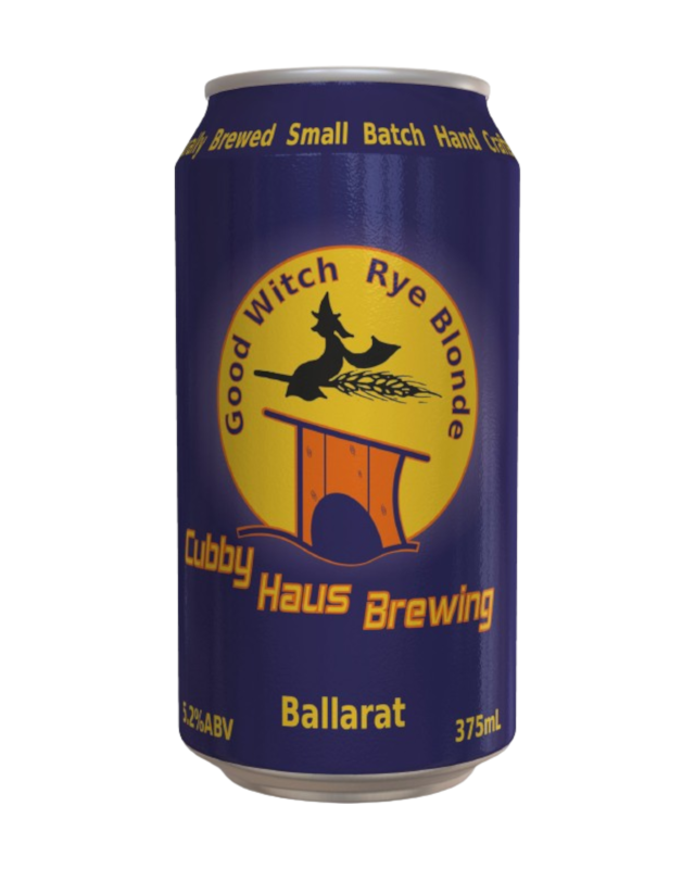 Good Witch Rye Blonde 375ml can