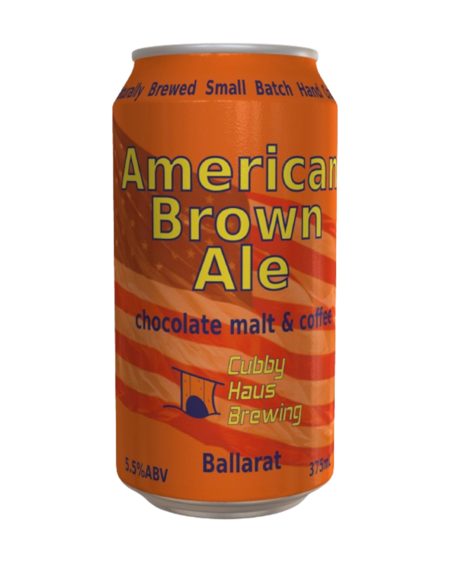 American Brown ale 375ml can