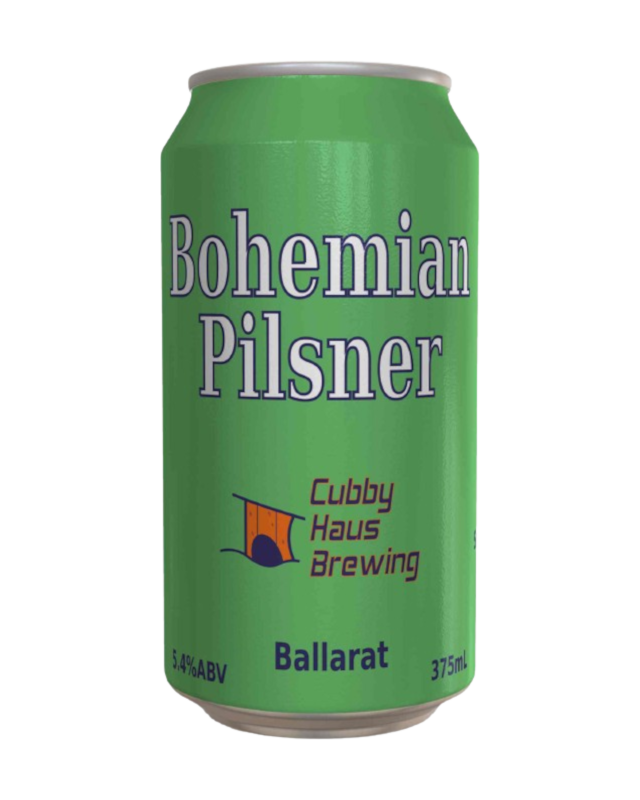 Bohemian Pilsner 375ml can