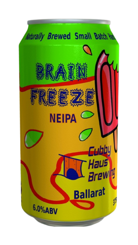 Brain Freeze NEIPA 375ml can