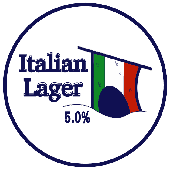 Italian Lager decal