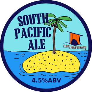 South Pacific Ale decal