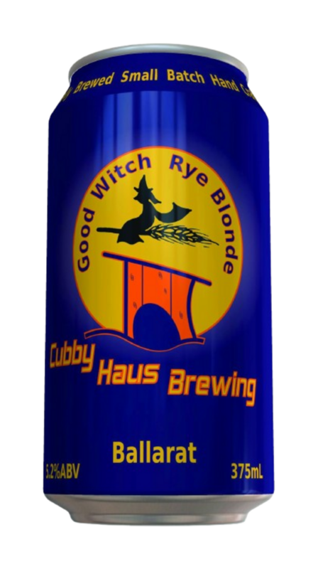 Good Witch Rye Blonde 375ml can