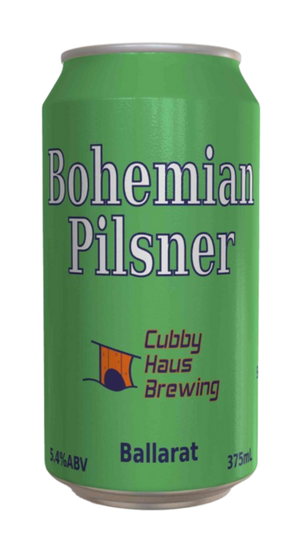 Bohemian Pilsner 375ml can