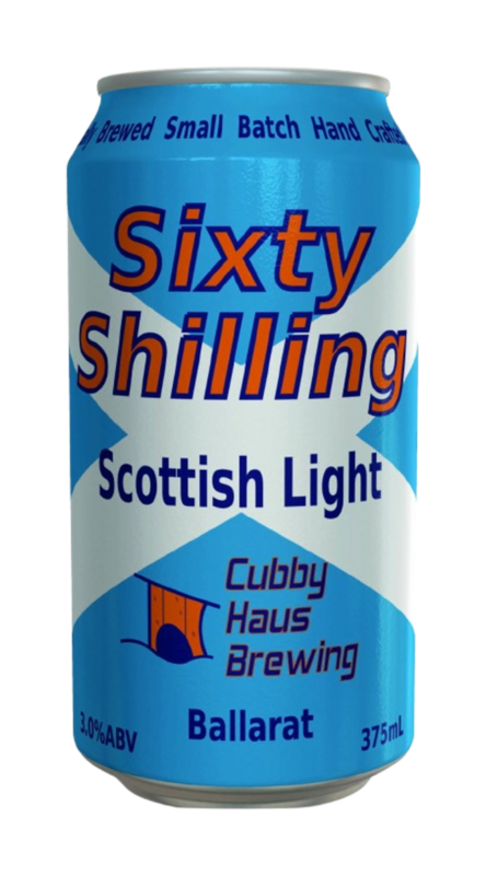 Sixty Shilling Scottish Light 375ml can