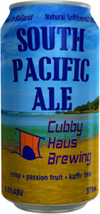 South Pacific Ale 375ml can