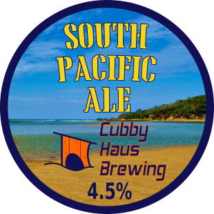 South Pacific Ale decal