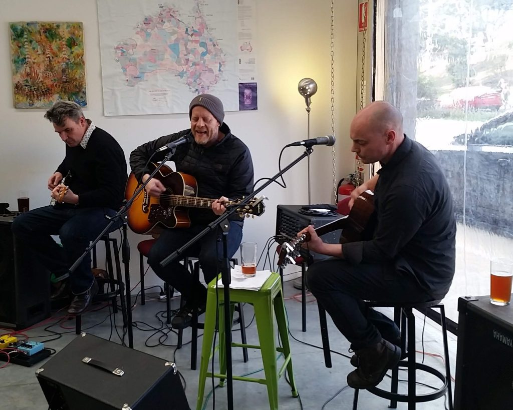 The Rectifiers Trio play at Cubby Haus