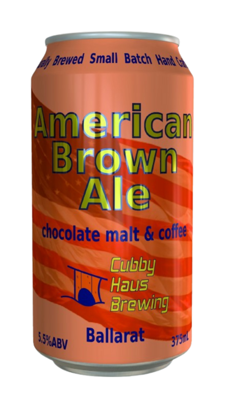 American Brown Ale 375ml can