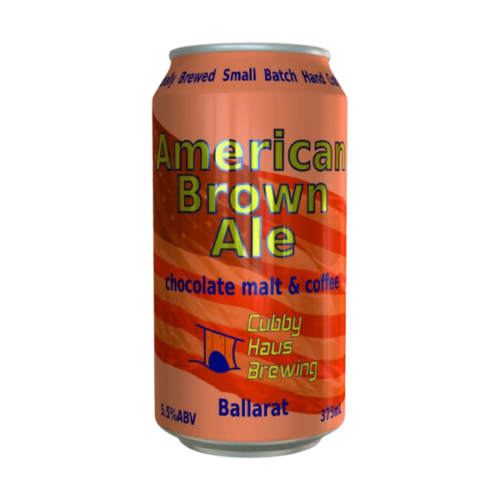 American Brown Ale, 375ml can