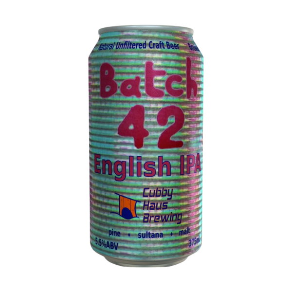 Batch 42 English IPA, 375ml can