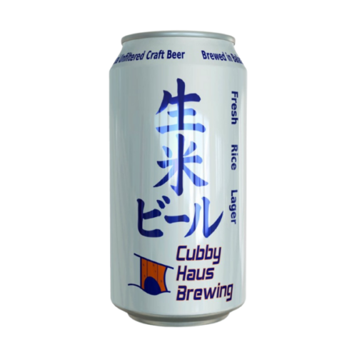 Fresh Rice Lager, 375ml can
