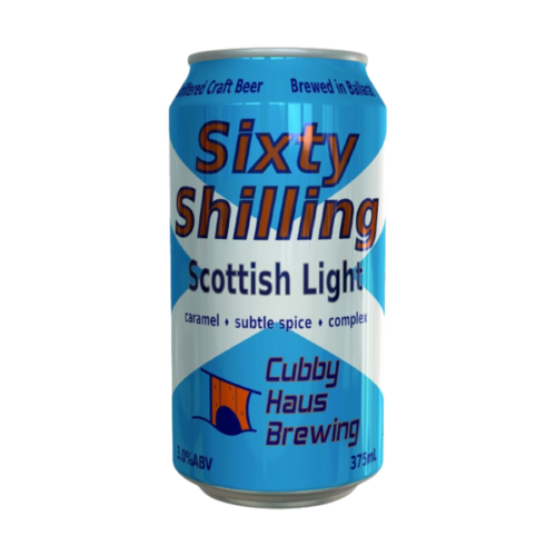 60 Shilling Scottish Light, 375ml can