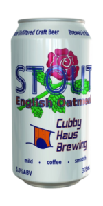English Oatmeal Stout, 375ml can