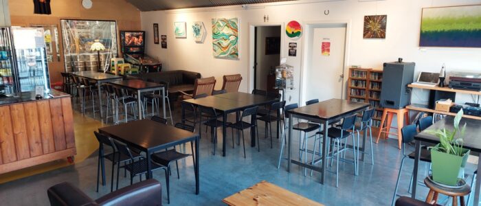 empty bar shot